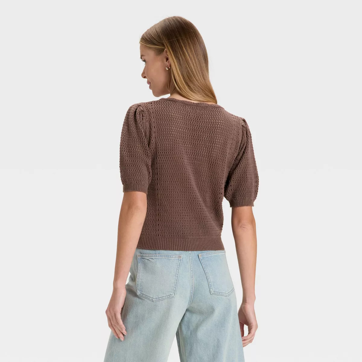 Women's Short Sleeve V-Neck Pullover Sweater - Universal Thread™ | Target
