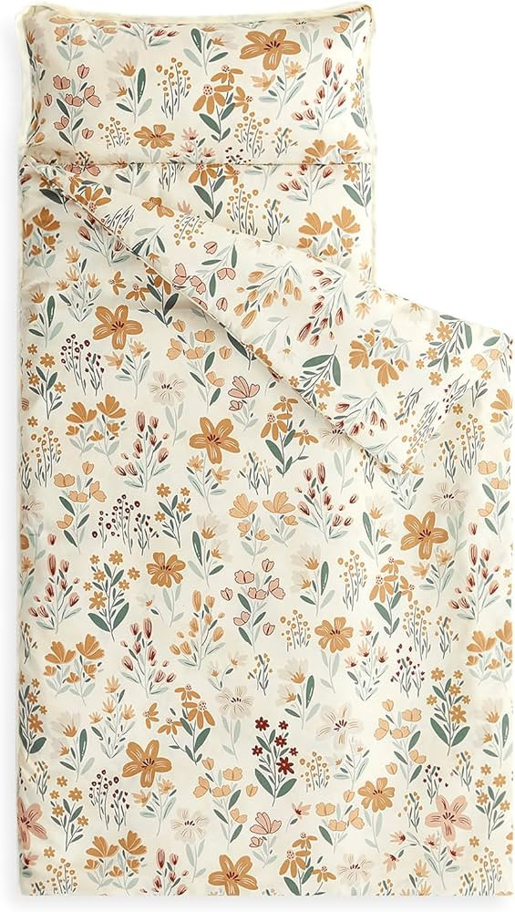 Wake In Cloud - Toddler Nap Mat with Pillow and Blanket, for Kids Boys Girls in Daycare Preschool... | Amazon (US)