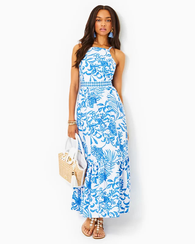 Charlese Cotton Maxi Dress | Lilly Pulitzer | Lilly Pulitzer