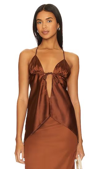 Ivy Top in Chocolate Brown | Revolve Clothing (Global)