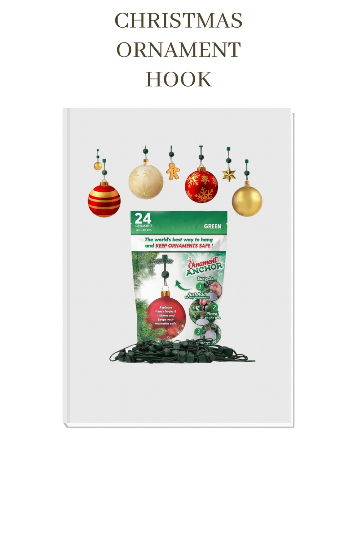 Christmas ornament hook

#LTKHoliday #LTKSeasonal