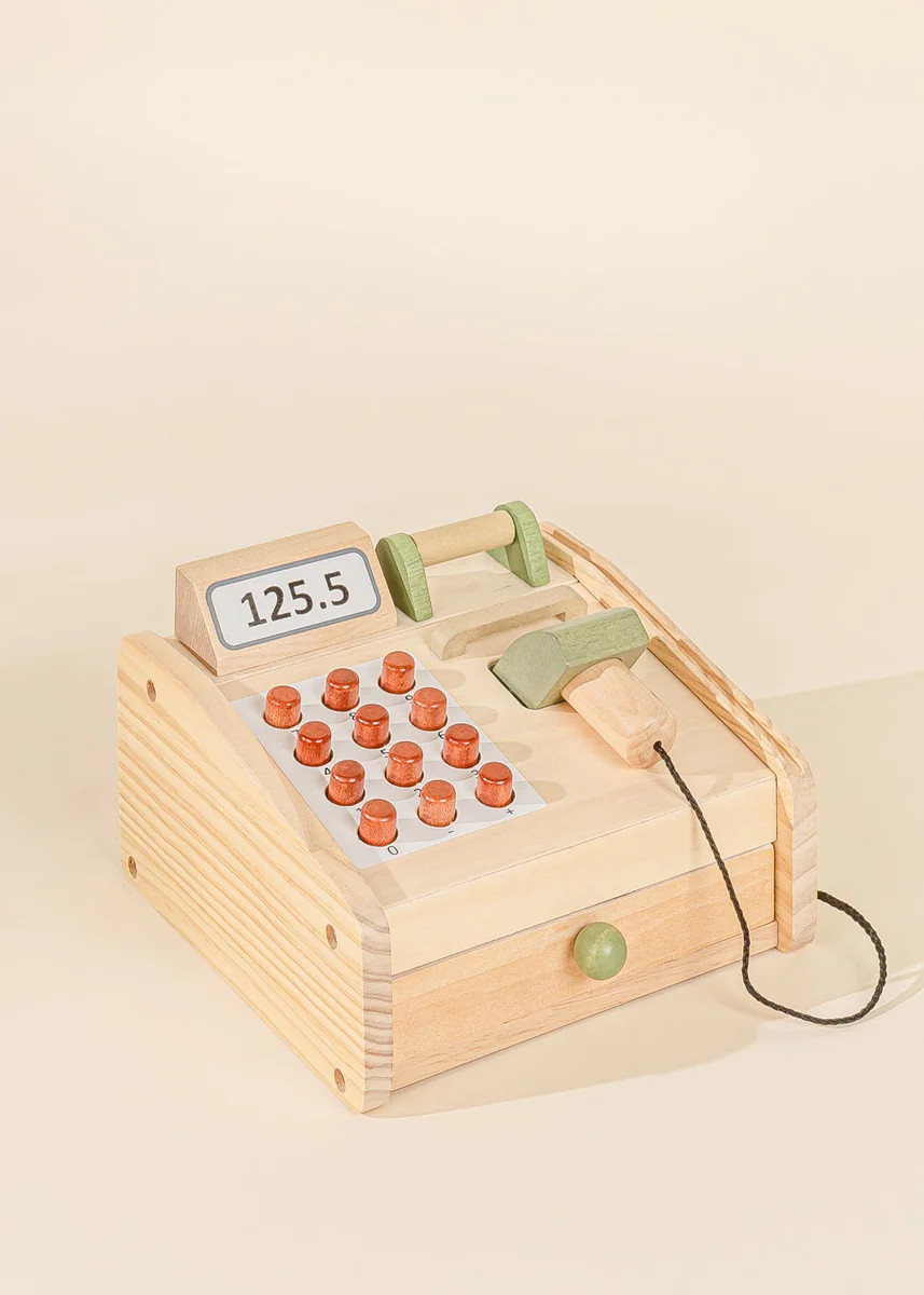Wooden Cash Register | Coco Village