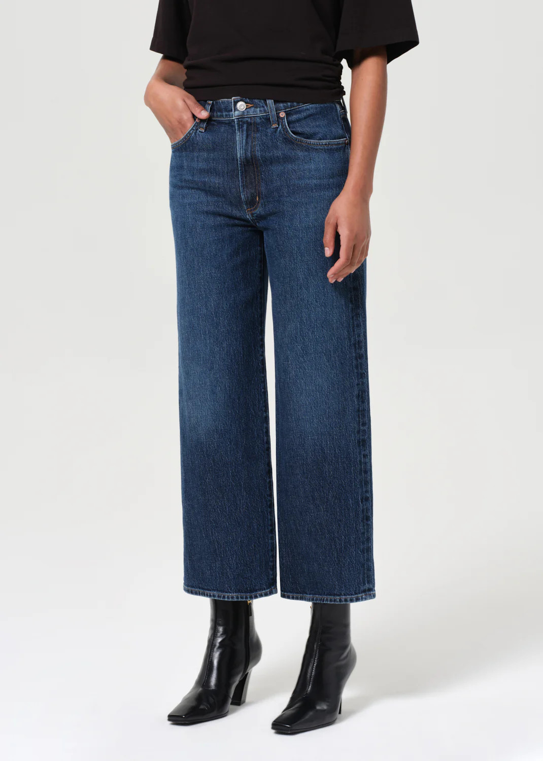 Harper Crop Jean in Echo | AGOLDE