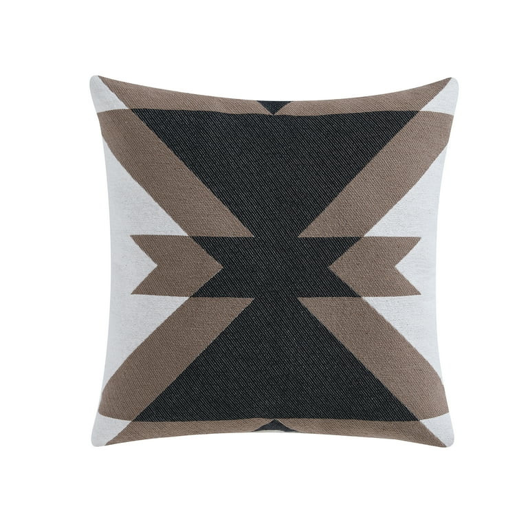 Mainstays 18" x 18" Multicolor Aztec Geometric Cotton Decorative Pillow | Walmart (US)
