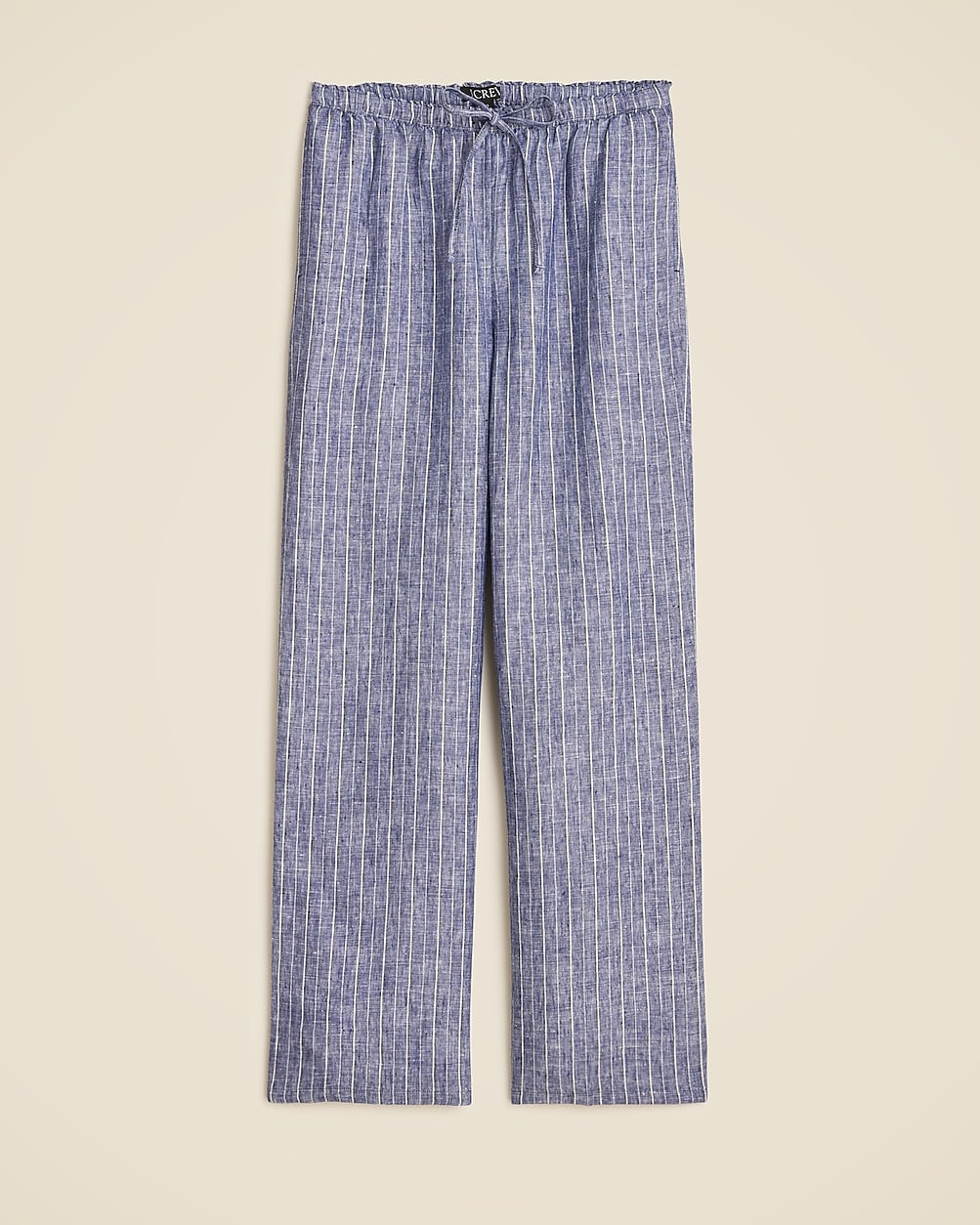 New Soleil pant in striped linen | J. Crew US