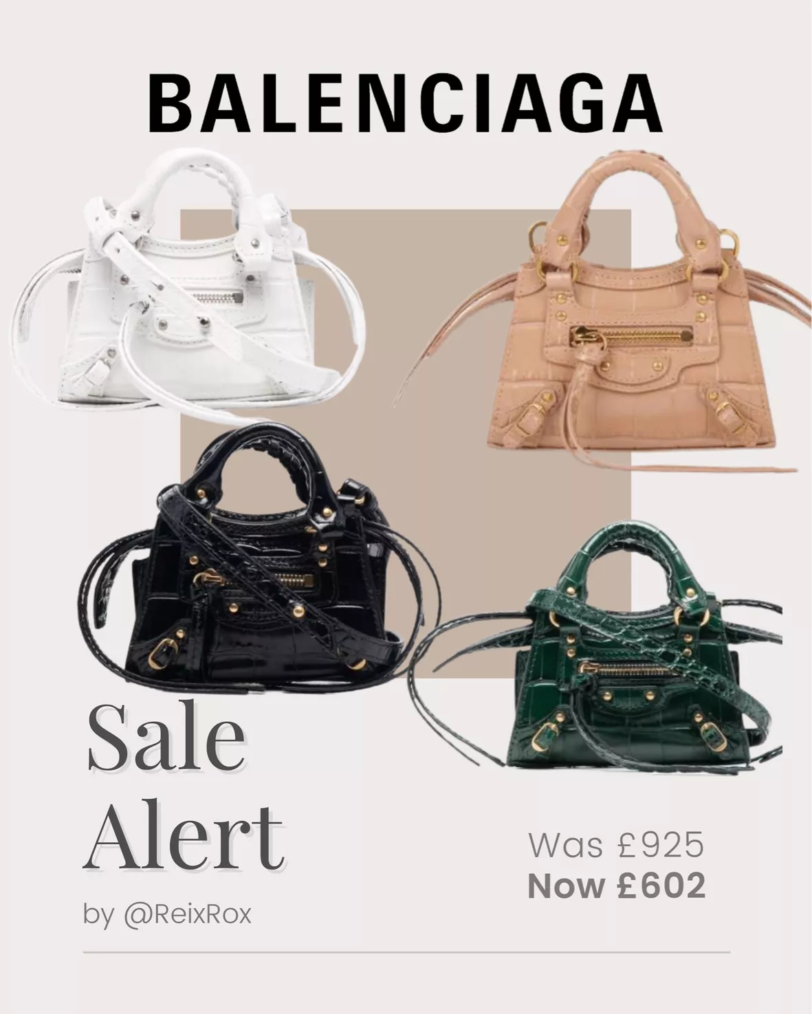 Balenciaga Small Classic City Bag - Farfetch