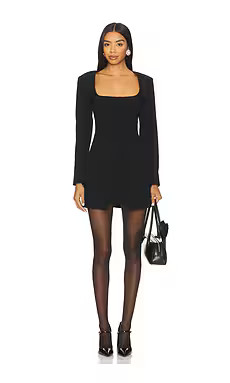 MAJORELLE Carlin Mini Dress in Black from Revolve.com | Revolve Clothing (Global)