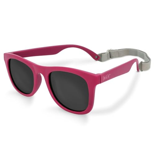 JAN & JUL Toddler Girls Sunglasses with Strap, Polarized, Non-Toxic (Orchid, S: 6 Months-2 Years) | Amazon (US)