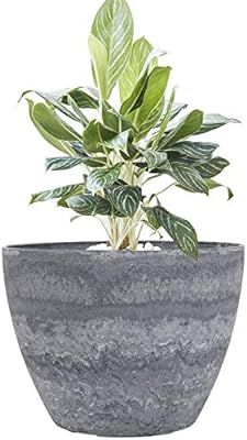 Large Planter Pot Indoor Outdoor - 14.2 Inch Tree Planter Flower Pot, Planters Container with Dra... | Amazon (US)