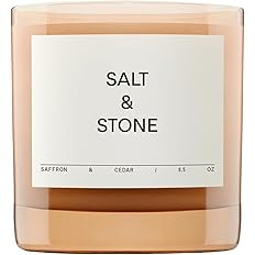 SALT & STONE Scented Candle for Women & Men | Hand-Poured, Aromatic & Fragrant | Coconut & Soy Bl... | Amazon (US)