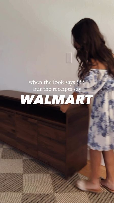 Umm can you even believe this new tv stand from walmart?! It’s under $130 and absolutely GORGEOUS! It comes in 2 colors honey and walnut and the quality is so good!! Plus all the decor on the console is also from WALMART! 
Walmart home
Affordable home

#LTKSummerSales #LTKSaleAlert #LTKHome