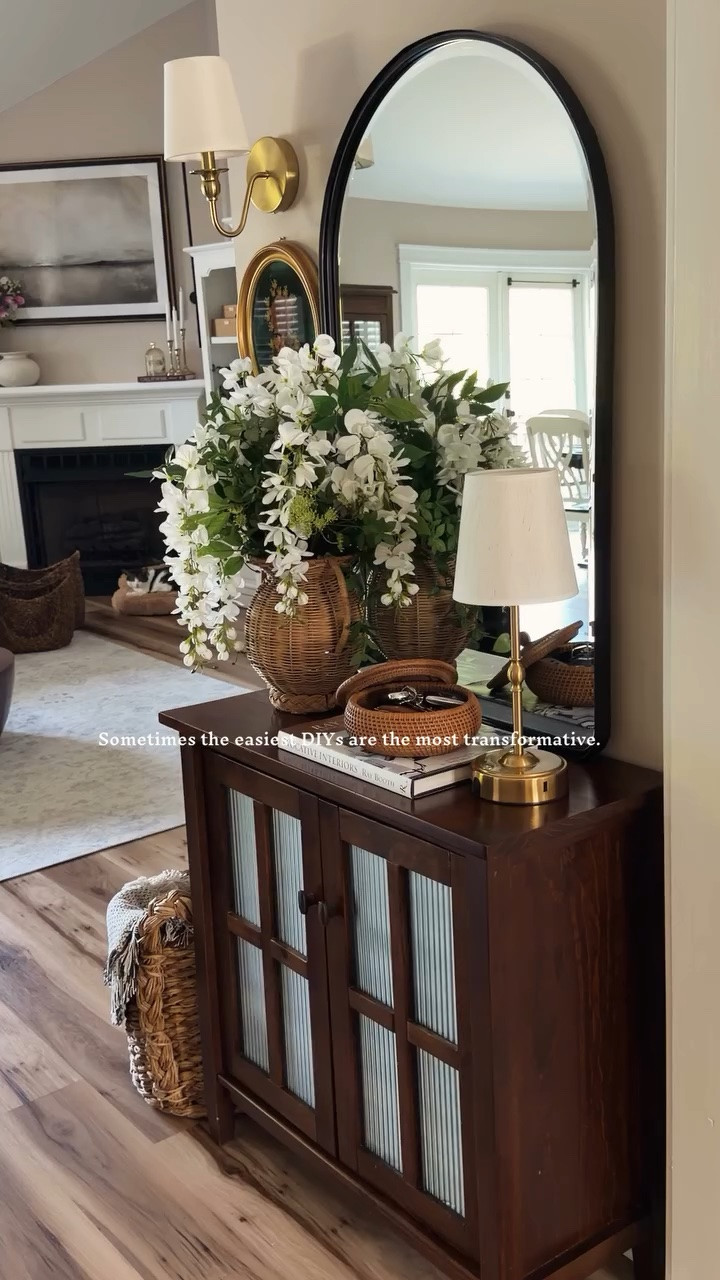 Sometimes the easiest DIYs are the most transformative.

#diy #cozy #homedecor #cozyathome #cozyvibes

#LTKHome