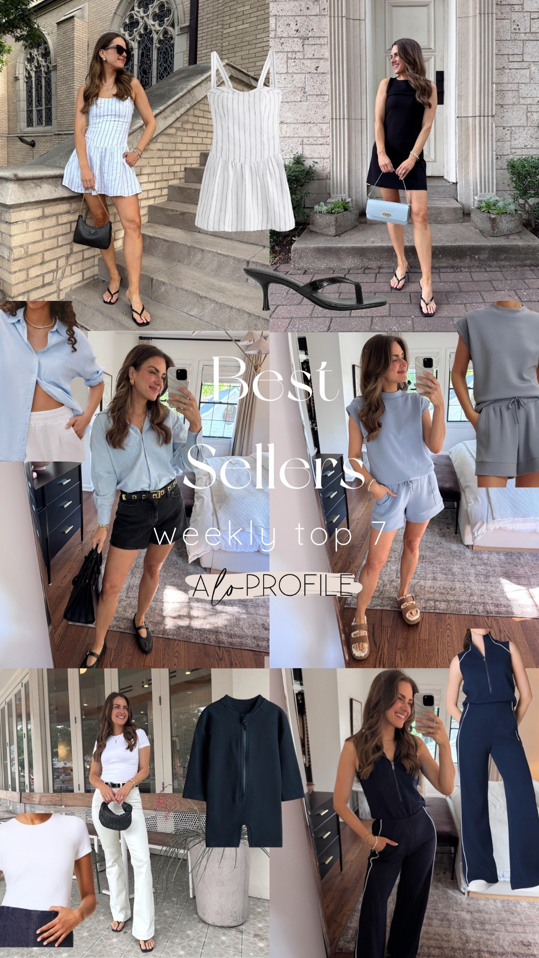 WEEKLY BESTSELLERS ✨
1. Skort dress
2. Lounge set
3. Crewneck tee / use code: ALOPROFILEXSPANX
4. Button down
5. Sandal / use code: LAURENR20
6. Jumpsuit / use code: ALOPROFILEXSPANX
7. Swim Jumpsuit



#LTKShoeCrush #LTKSummerEdit #LTKStyleTip