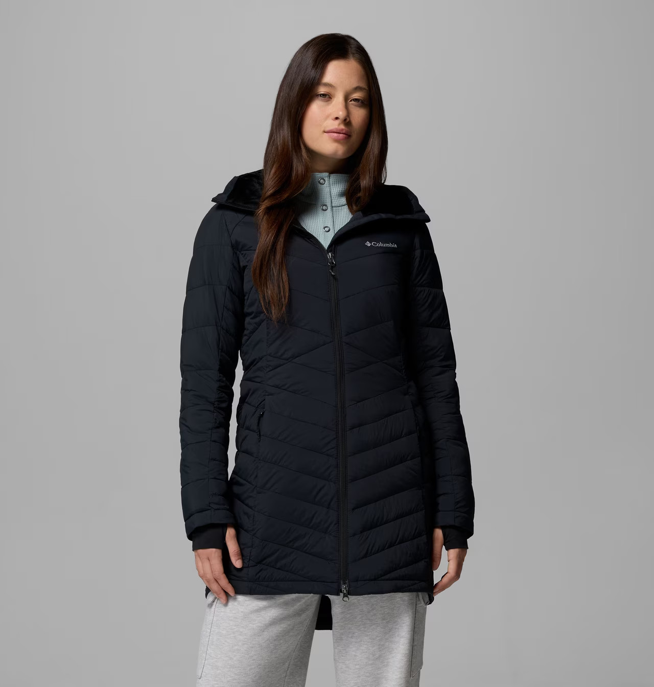 Women's Joy Peak™ II Mid Hooded Jacket | Columbia Sportswear