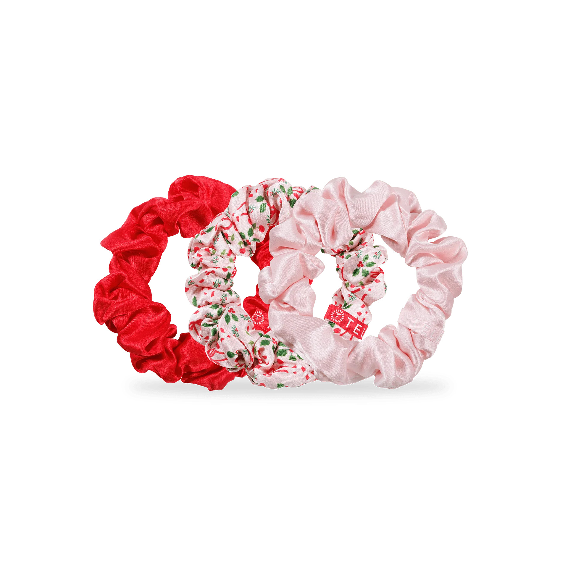 Blushmas Large Silk Scrunchies | TELETIES