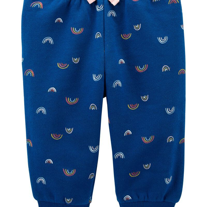 Rainbow Pull-On Fleece Pants | Carter's