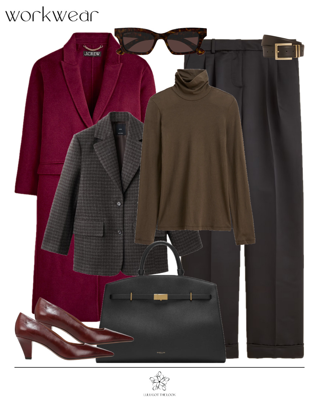 Workwear: a pop of red - 4 looks - look 2 

 #LTKootd #LTKSeasonal #LTKWorkwear