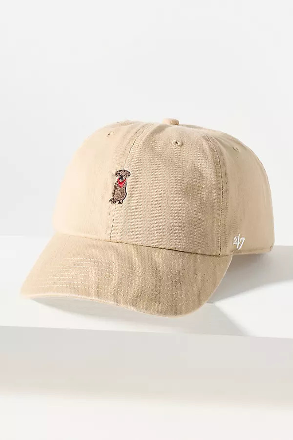 Embroidered Dog Icon Baseball Cap | Anthropologie (US)