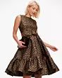 Modern Leopard Brocade Dress | Kate Spade (US)