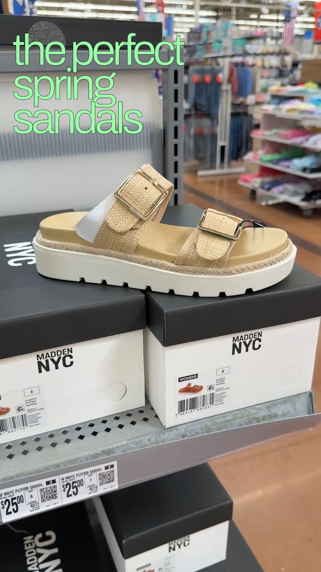 The perfect spring sandals - both buckles can be tightened or loosened to fit your foot. The sole is squishy and comfortable. Fit TTS.

Spring fashion, spring outfit, spring shoes, summer outfit, summer fashion, summer shoes, summer sandals, spring sandals, affordable fashion, casual style, casual outfit 

#LTKFindsUnder50 #LTKWatchNow #LTKShoeCrush