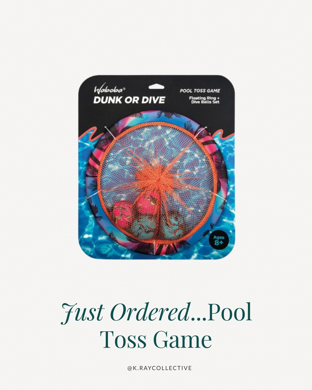 One of our best selling links to target this week this pool toss game is great for summer!  Keeping kids entertained in the pool￼

#LTKKids #LTKSwim #LTKmomlife