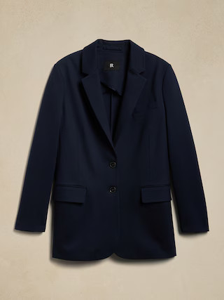 Relaxed Everywhere Ponte Blazer | Banana Republic (US)