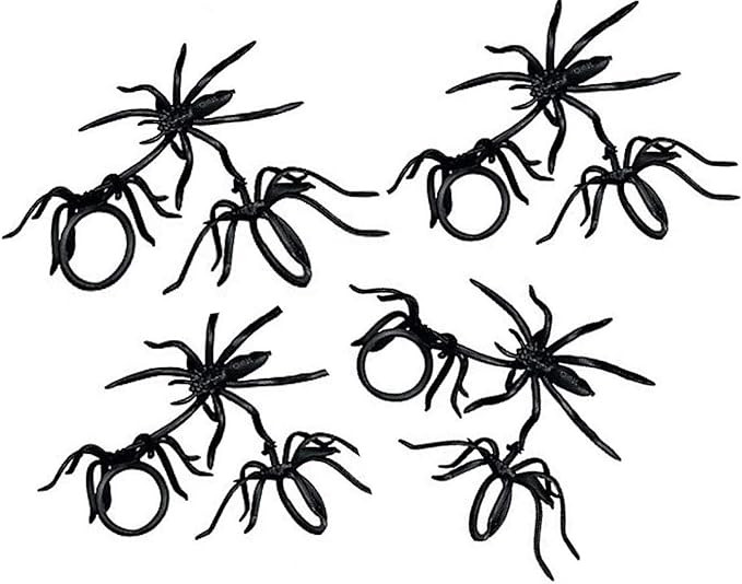 Spider Rings & Halloween Party Favors (spider rings 72) | Amazon (US)