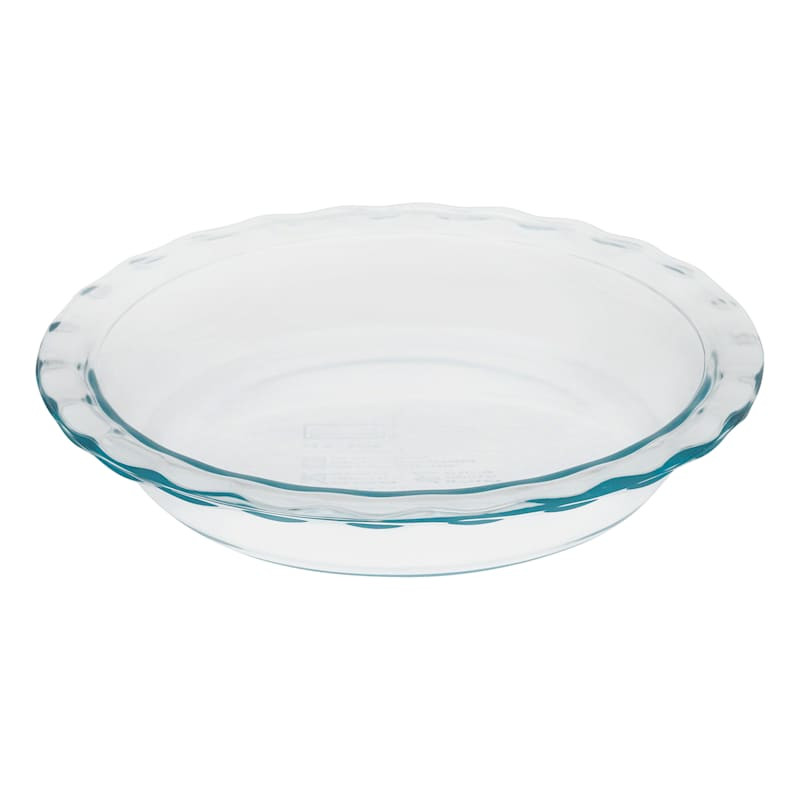 Pyrex Easy Grab Pie Plate, 9.5", Clear, Glass, sold by At Home | At Home