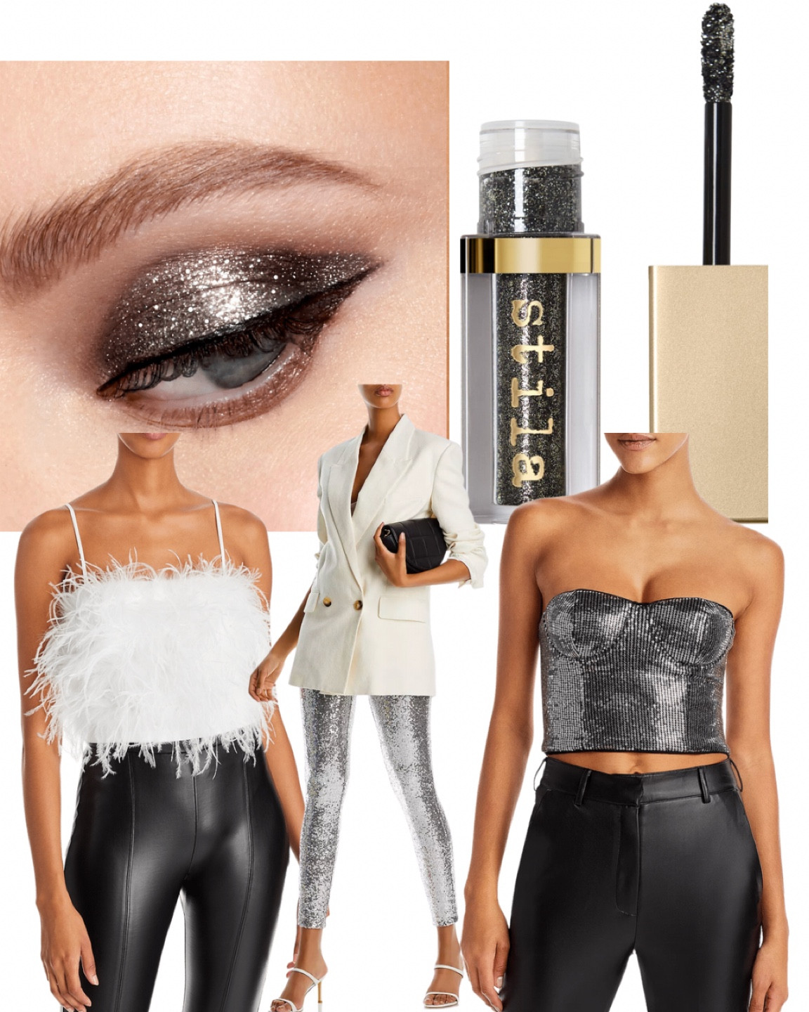 New Year’s Eve outfits 
New years outfits 
New years makeup
Party outfits
Going out outfits 
City outfits 
Feather top
Bustier top
Bachelorette outfits 

#LTKSeasonal #LTKstyletip #LTKHoliday