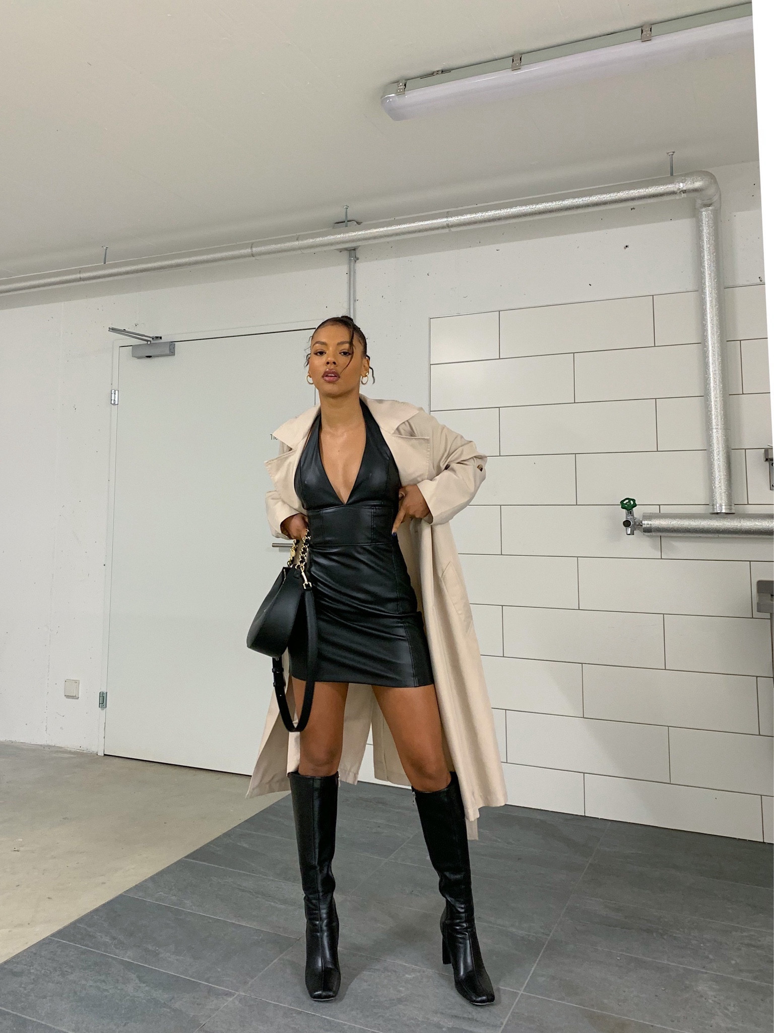 Sleek in leather, embracing the edgy chic vibe. 🖤✨ Unleash your inner rocker with this bold ensemble. #LeatherLove #EdgyChic #OOTD

#LTKSeasonal #LTKparties #LTKU