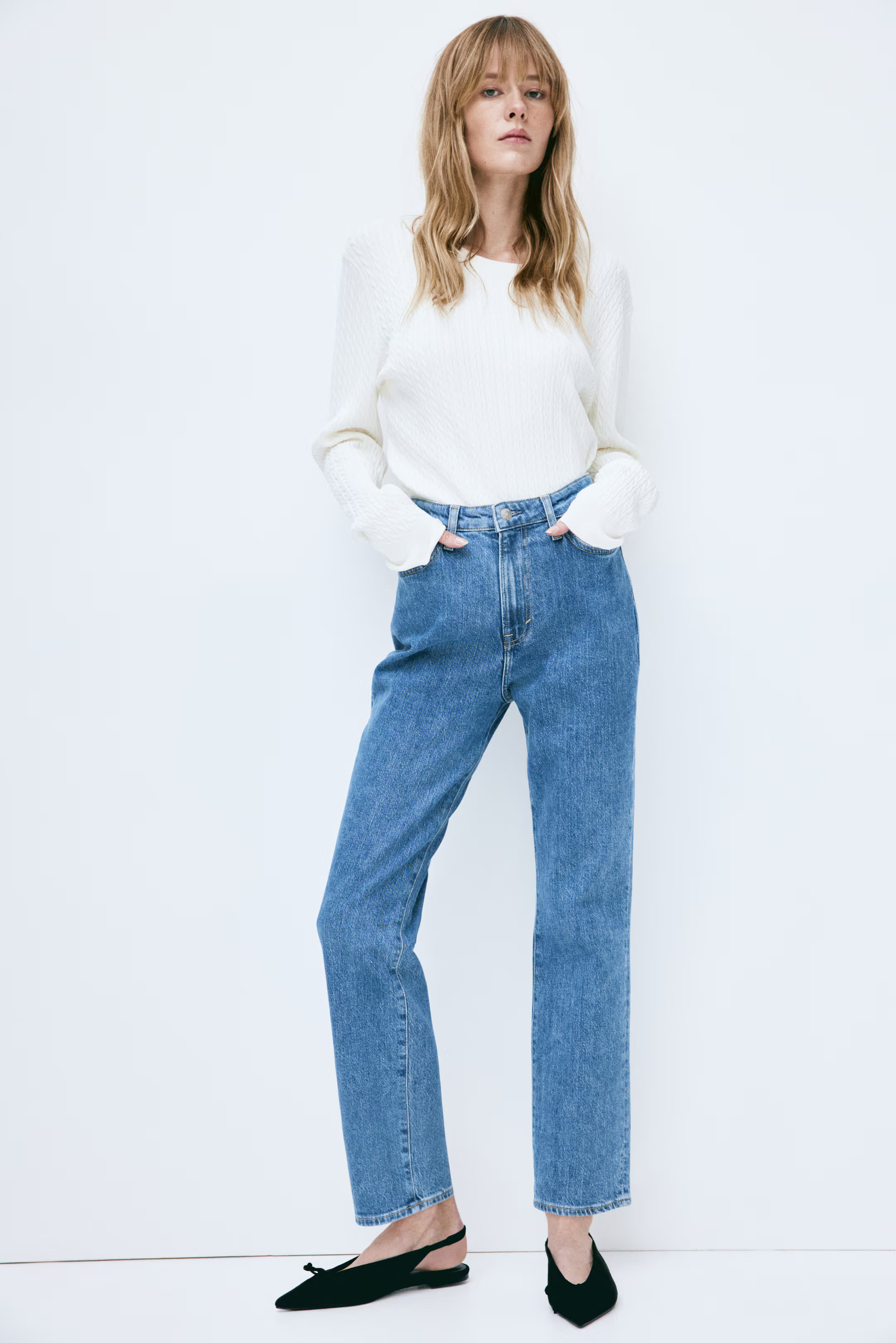 Ultra High Rise Mom Jeans | H&M (US + CA)