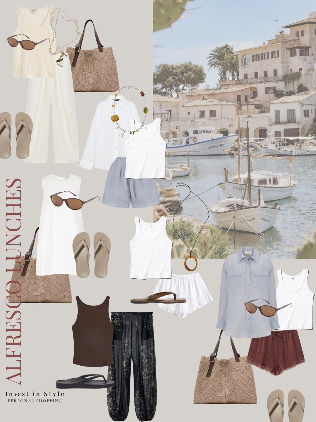 Capsule wardrobe outfits 
I’ve suggested lunch but of course they’d work for a whole host of things 

Holiday wardrobe

#LTKsummer #LTKtravel #LTKstyletip