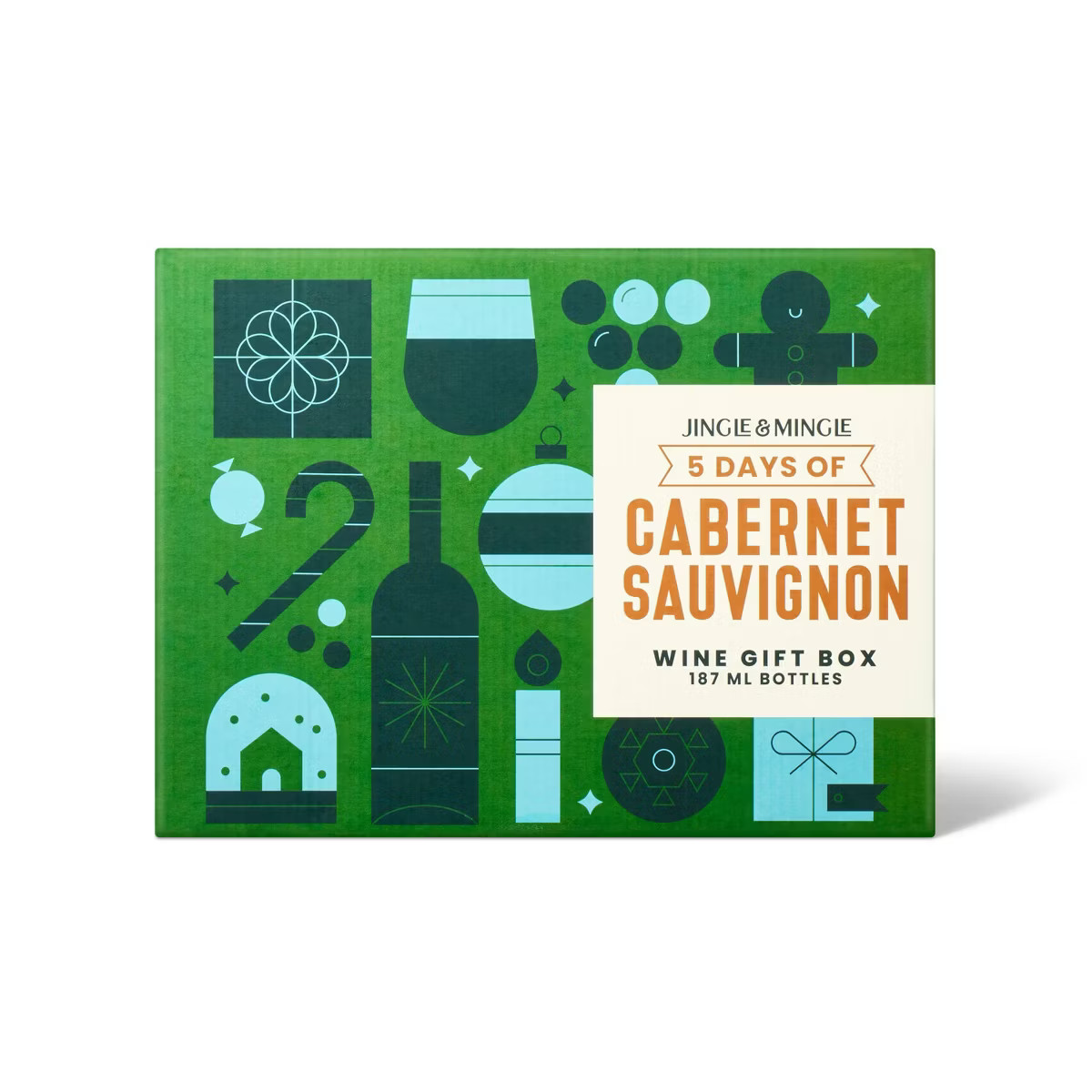 5 Days of Cabernet Sauvignon - 5ct/187ml Bottles - Jingle & Mingle™ | Target