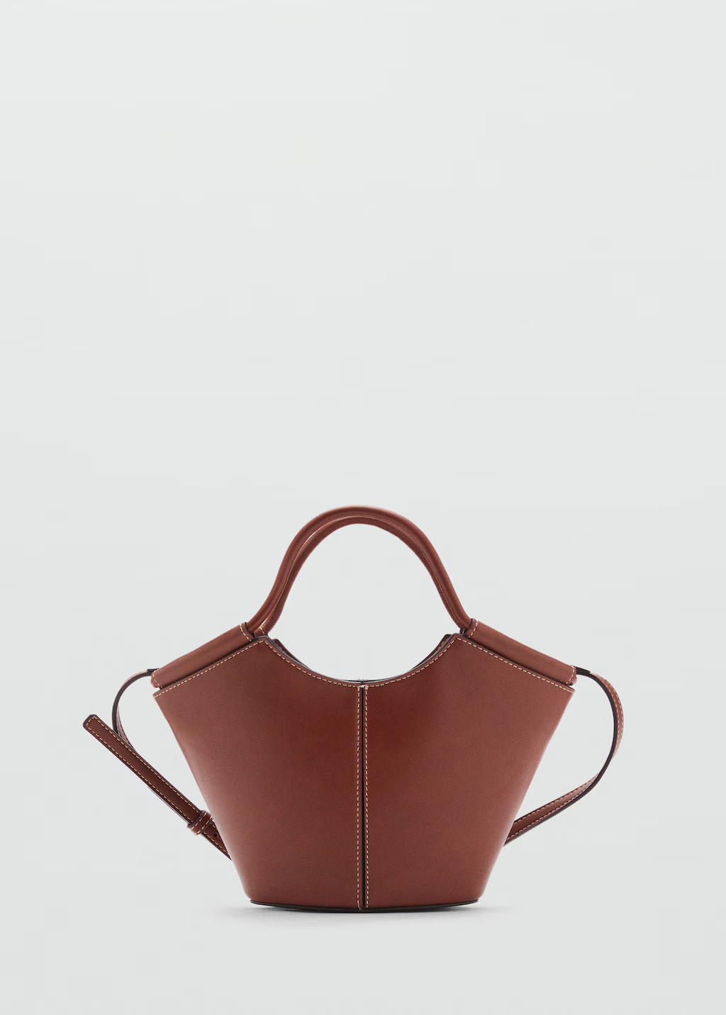 Mini shopper-style shoulder bag - Women | MANGO United Kingdom | MANGO (UK)