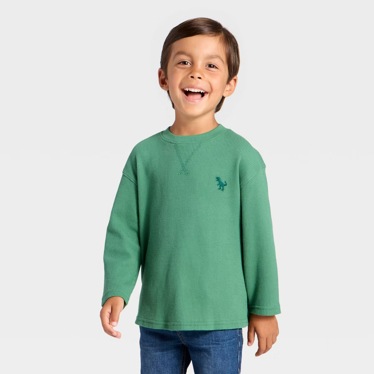 Toddler Boys' Long Sleeve Thermal Shirt - Cat & Jack™ | Target