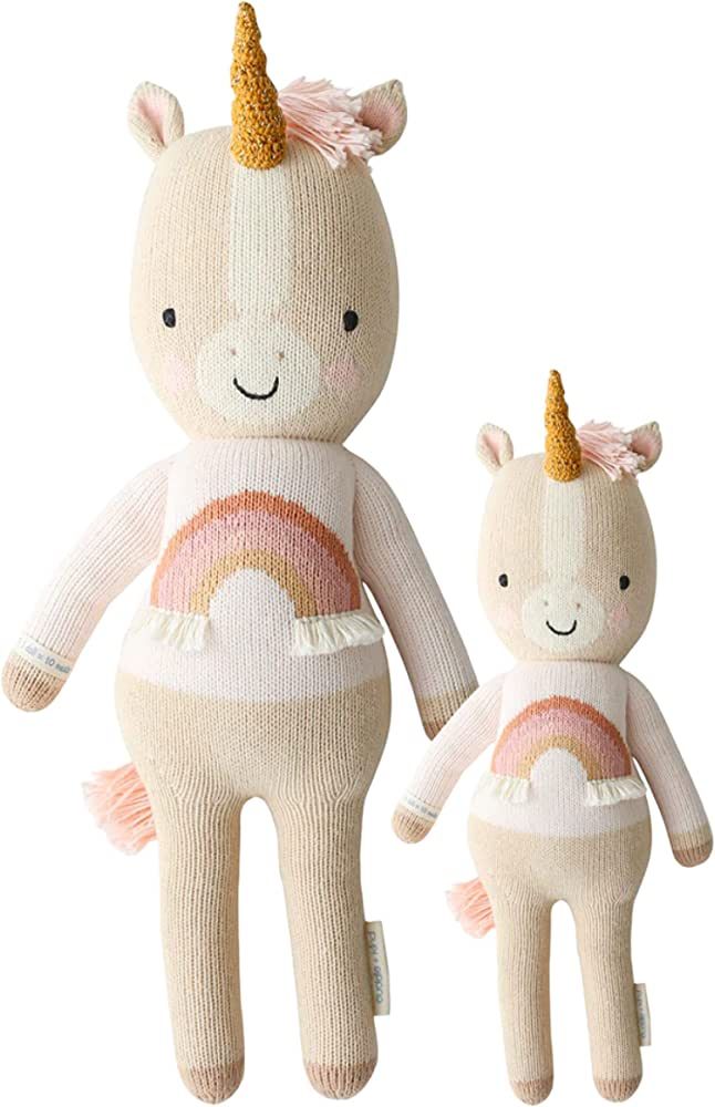 cuddle + kind Zara The Unicorn Doll - Lovingly Handcrafted Dolls for Nursery Decor, Fair Trade He... | Amazon (US)
