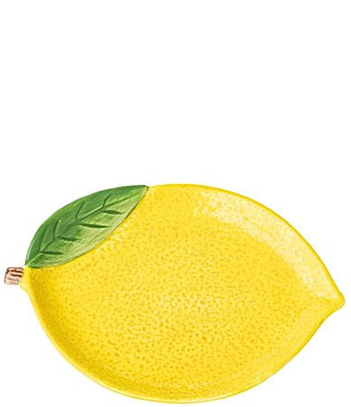 8 Oak Lane Lemon Dish Set of 4 - Yellow | Dillard's