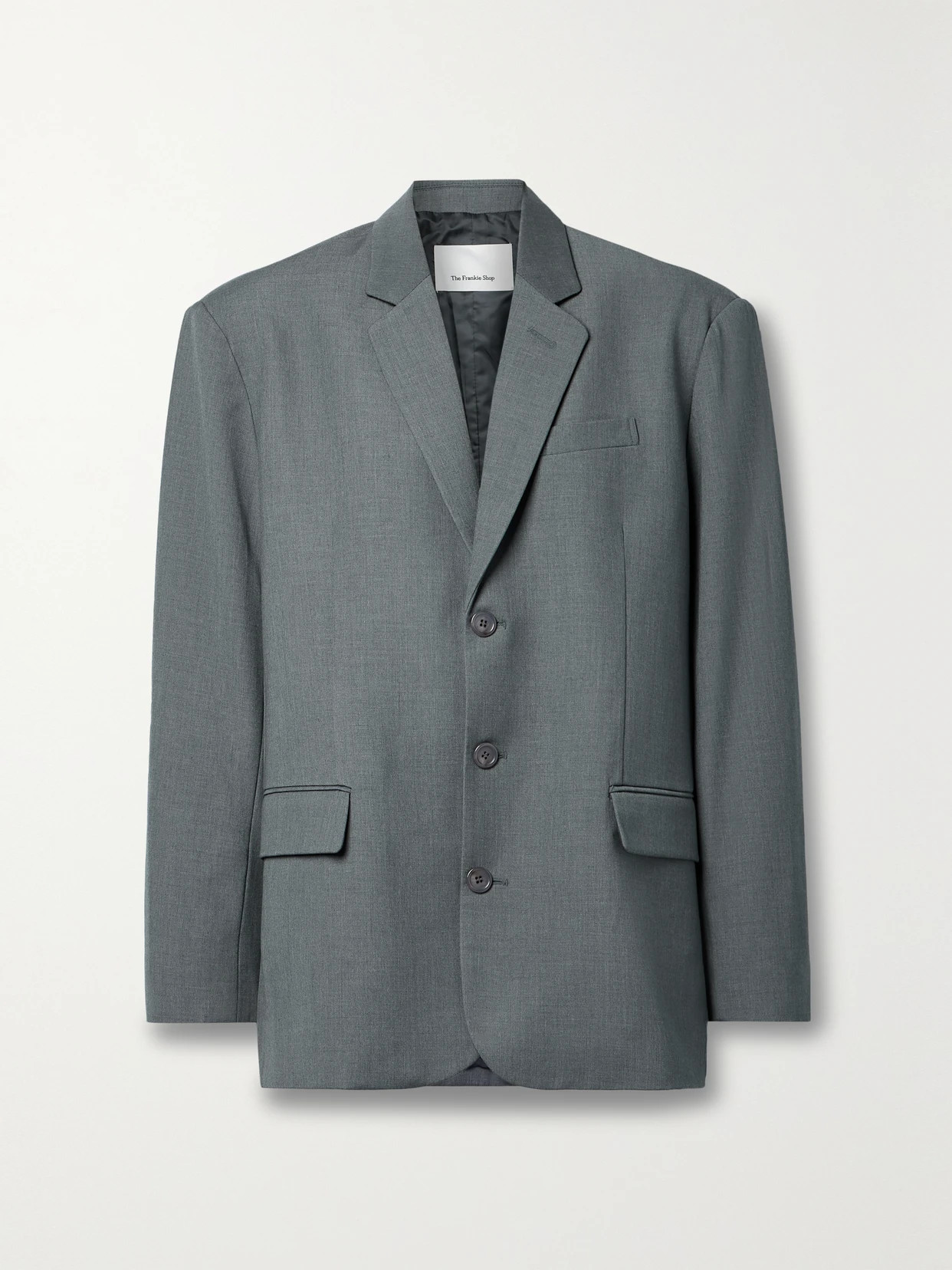 THE FRANKIE SHOP Gelso oversized TENCEL™ Lyocell-blend blazer | NET-A-PORTER | NET-A-PORTER (US)