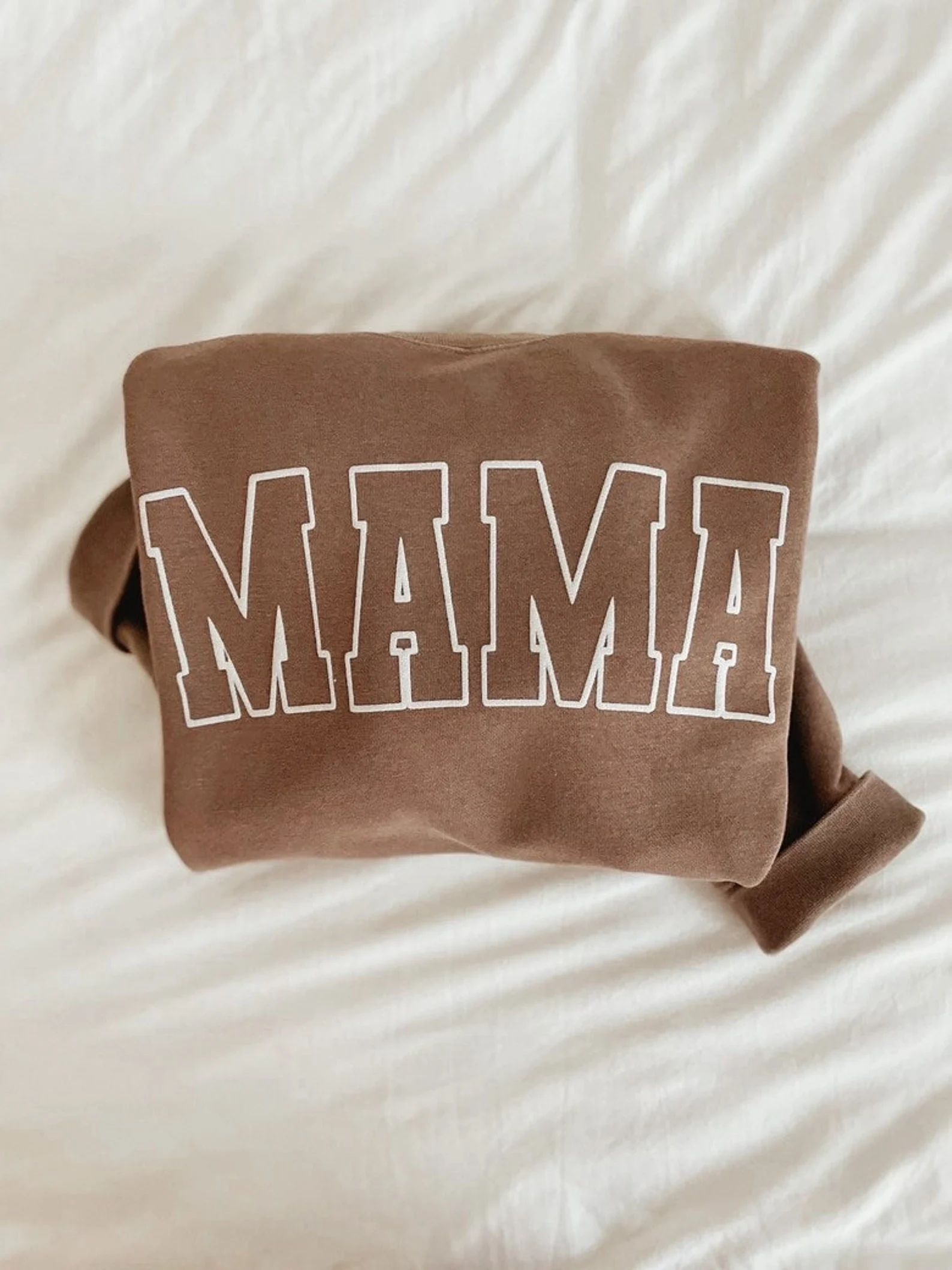 Mama 3D Puff Sweatshirt Comfort Colors Mom Crewneck Puff - Etsy | Etsy (US)