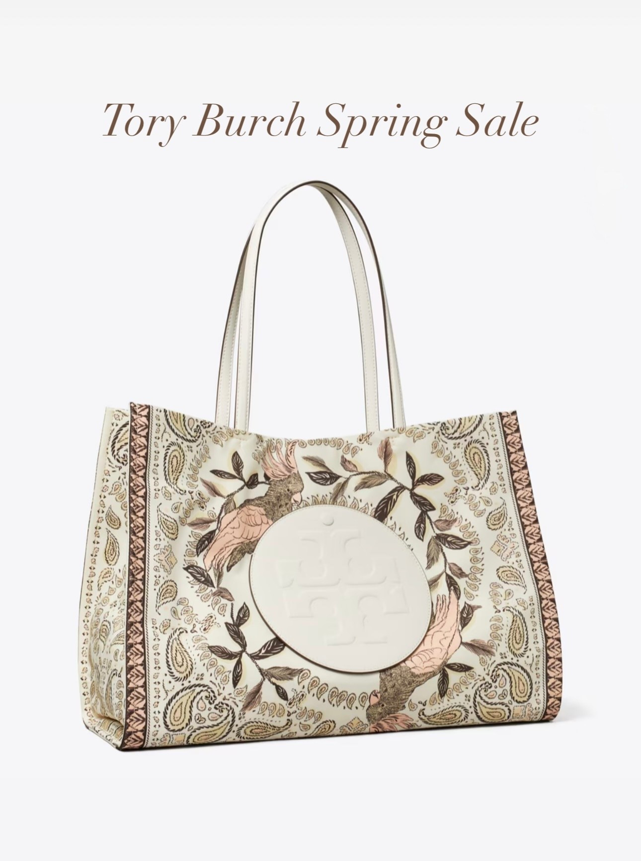 Beautiful Tory Burch totebag on sale!  

#LTKSaleAlert #LTKootd #LTKSeasonal