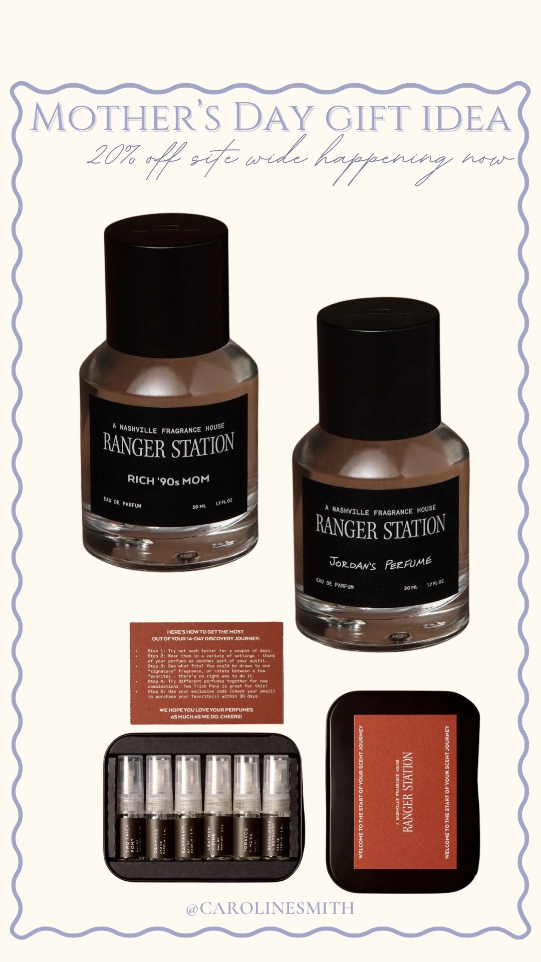 Mother’s Day gift idea- Ranger Station perfume 20% off site wide with code ASSMAS26


Gifts for her, mama, gift guide 

#LTKMothersDay #LTKgrwm #LTKBeauty