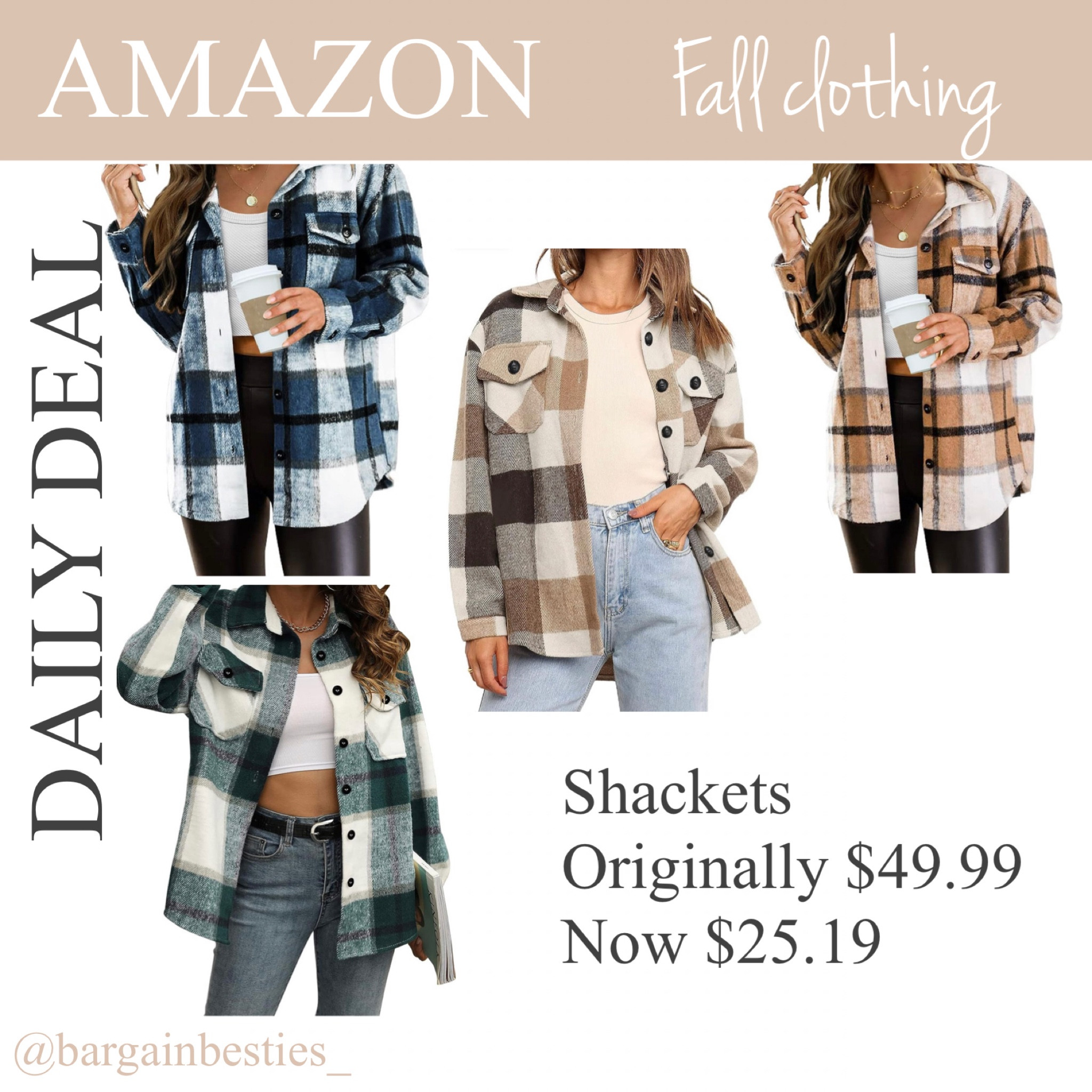 It’s beginning to creep into shacket season!! 😍 fall clothing is the best. And you can’t go wrong with a sale like this!!!

#LTKSeasonal #LTKstyletip #LTKSale