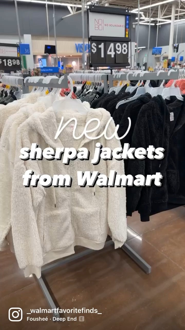New $14.98 sherpa jackets! So soft and perfect to lounge around the house in🐻





Walmart, walmart fashion, Walmart style, Walmart finds, new arrivals, sherpa jacket, cozy jacket, no boundaries, time and Tru, lounge outfit idea

#LTKunder100 #LTKstyletip #LTKunder50
