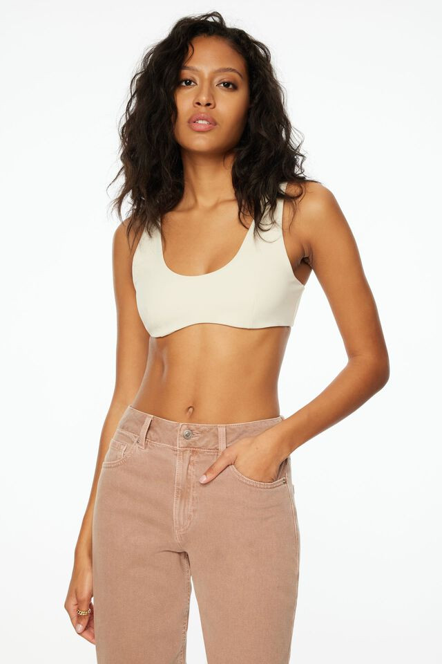 Alena Sculpt Micro Bra Top | Dynamite Clothing