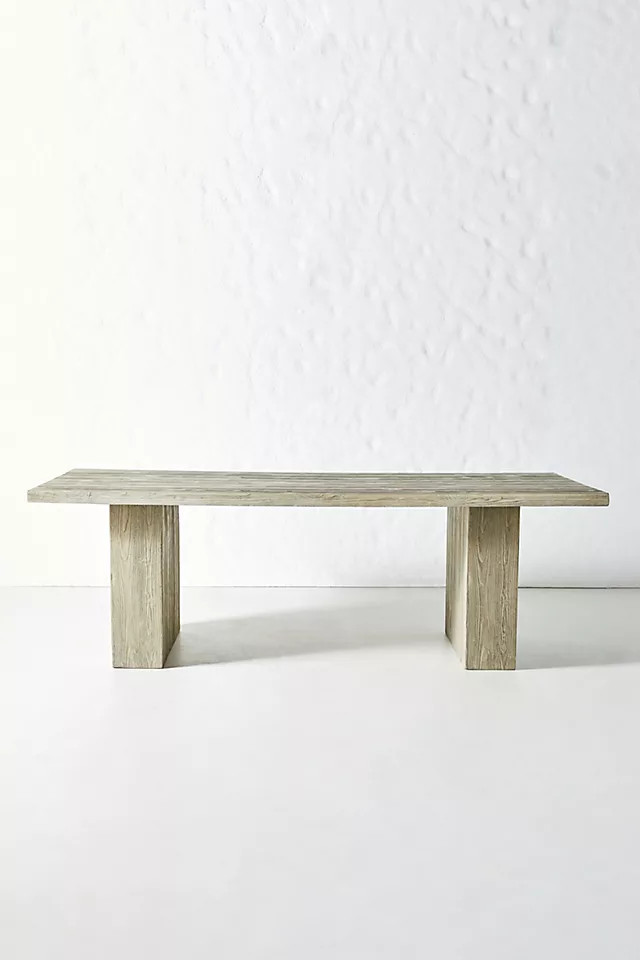 Concrete Indoor/Outdoor Dining Table | Anthropologie (US)