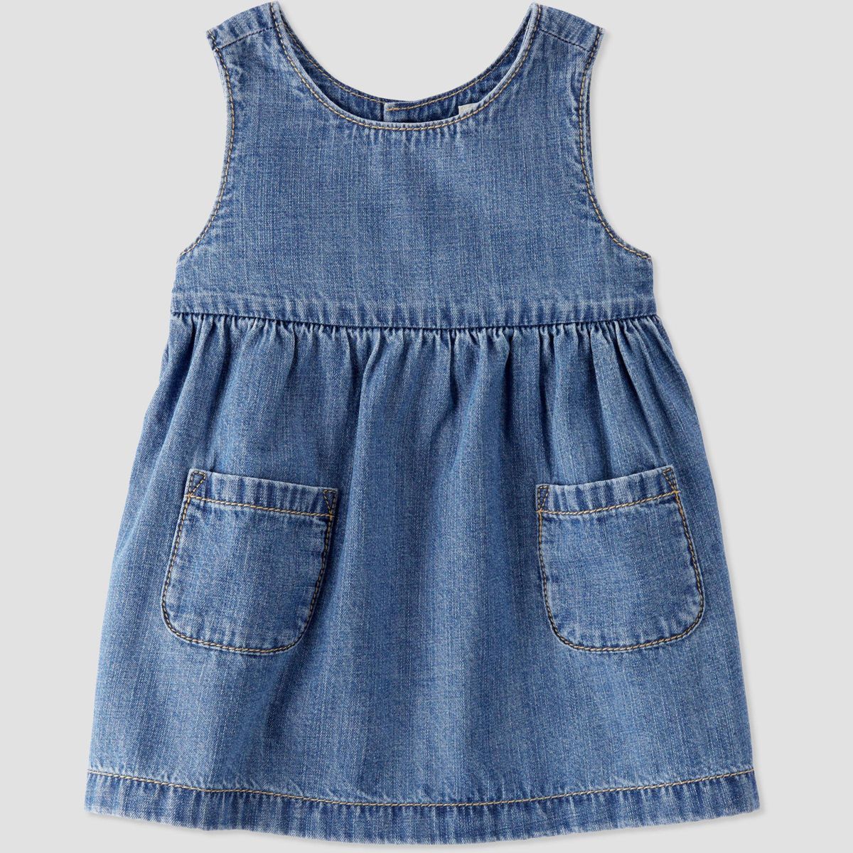 Little Planet by Carter’s Organic Baby Girls' Chambray Dress | Target
