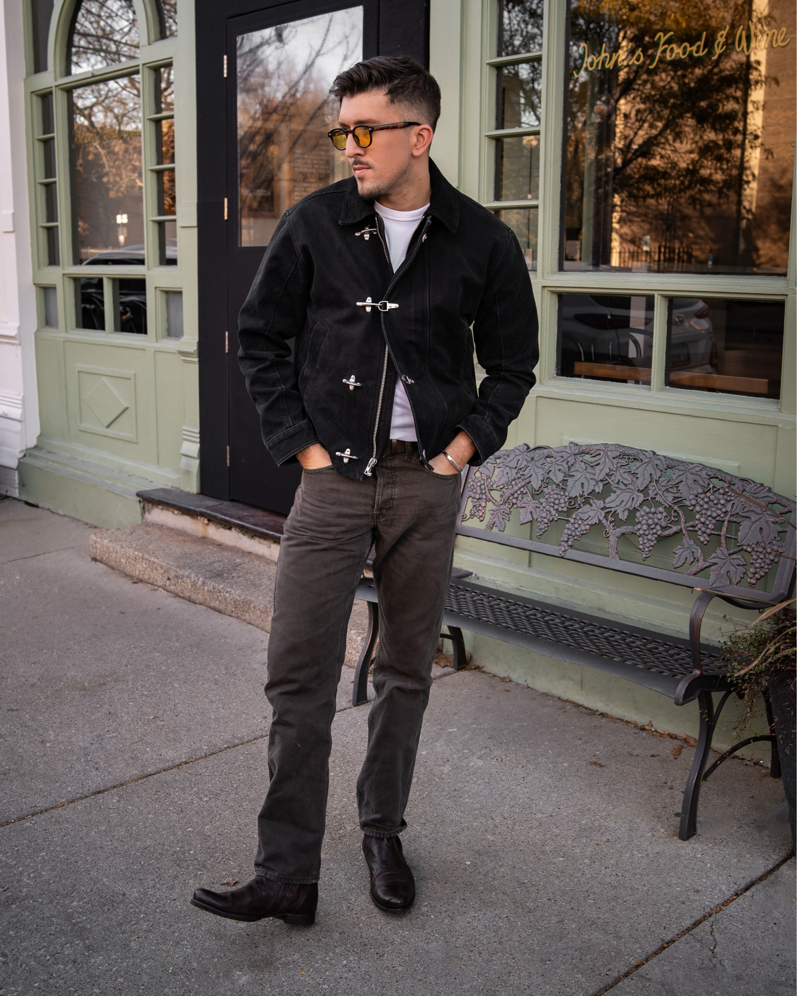 Fireman clasp jackets are having a moment this year and I’m into it! This one from Abercrombie is so good and a great price  

#LTKootd #LTKMens #LTKWorkwear