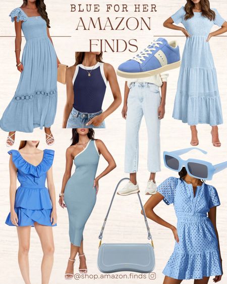 Blue fashion finds from Amazon! Women’s dresses, pants, tops and accessories.

#LTKShoeCrush #LTKItBag #LTKStyleTip