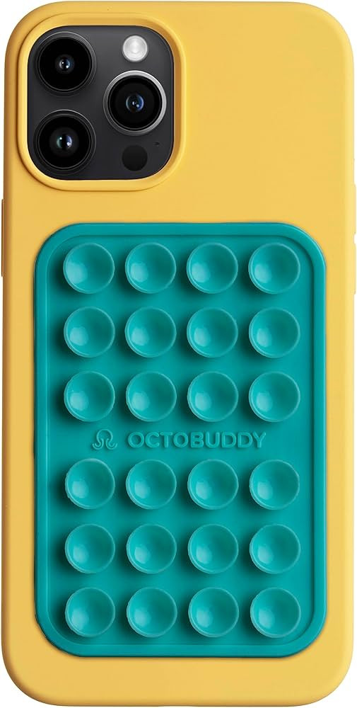 OCTOBUDDY MAX Silicone Suction Phone Case Adhesive Mount - Hands-Free, Strong Grip Holder for Sel... | Amazon (US)