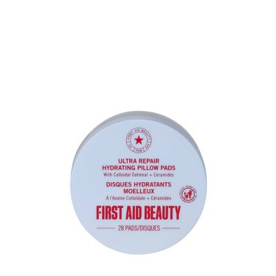 FIRST AID BEAUTY Ultra Repair Hydrating Pillow Pads - 28ct - Ulta Beauty: Gluten-Free, For Normal & Sensitive Skin, Facial Cleansing Wipes | Target
